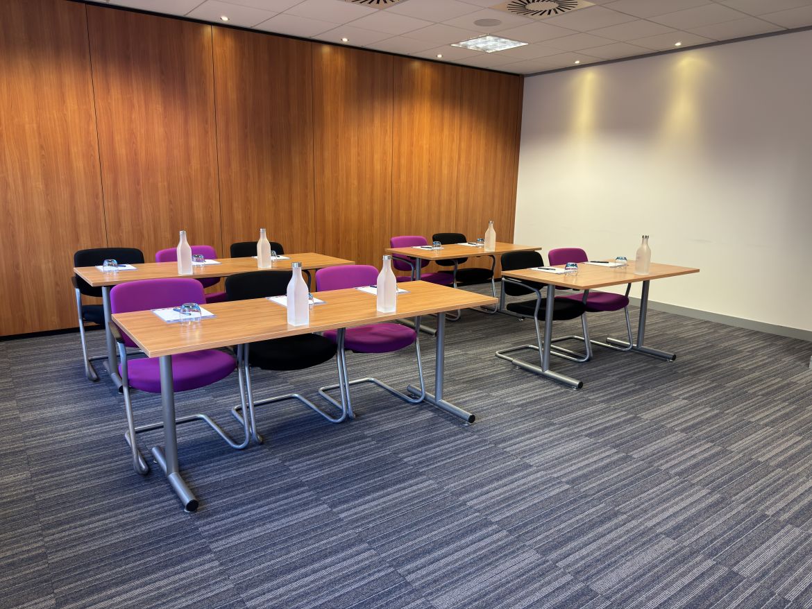 The Scott I Suite in the COSLA Conference Centre in a classroom style.